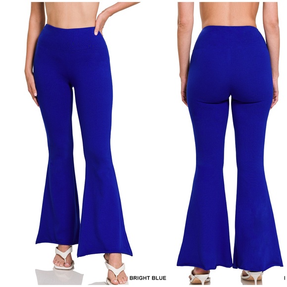 Zenana High Rise Straight Raw Hem Cropped Pants